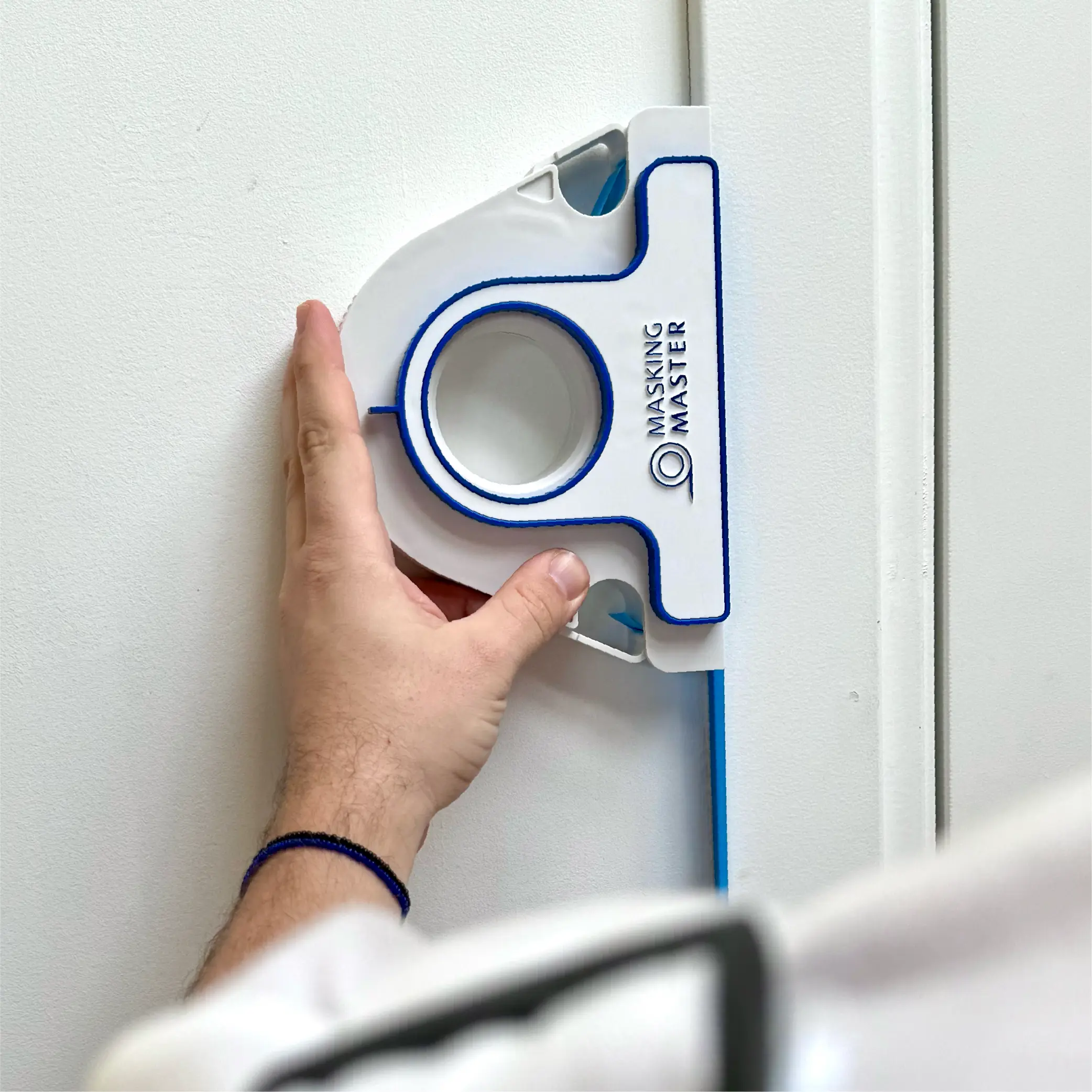 Paint Tape Applicator – 5× Faster Masking with Precision Control for Painting, Caulking & Trim Work！