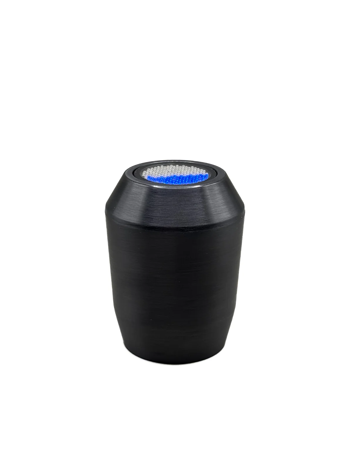 Gear shift knob with purple LED light