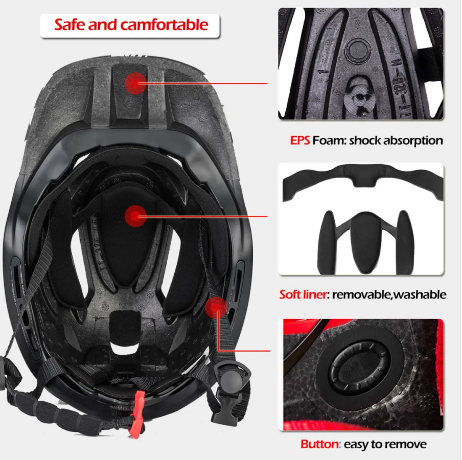 Kids Bike Helmet Full Face Safety Helmet
