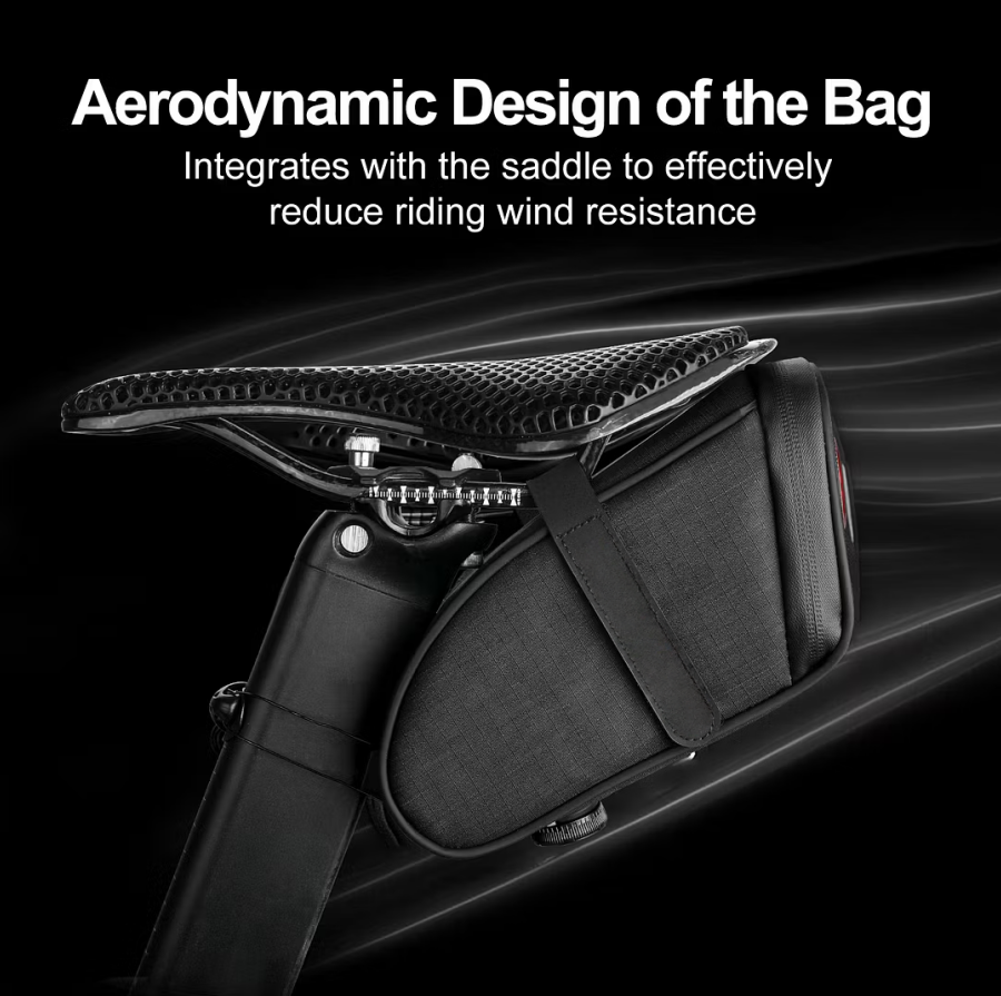 Aerodynamic Cycling Saddle Bag