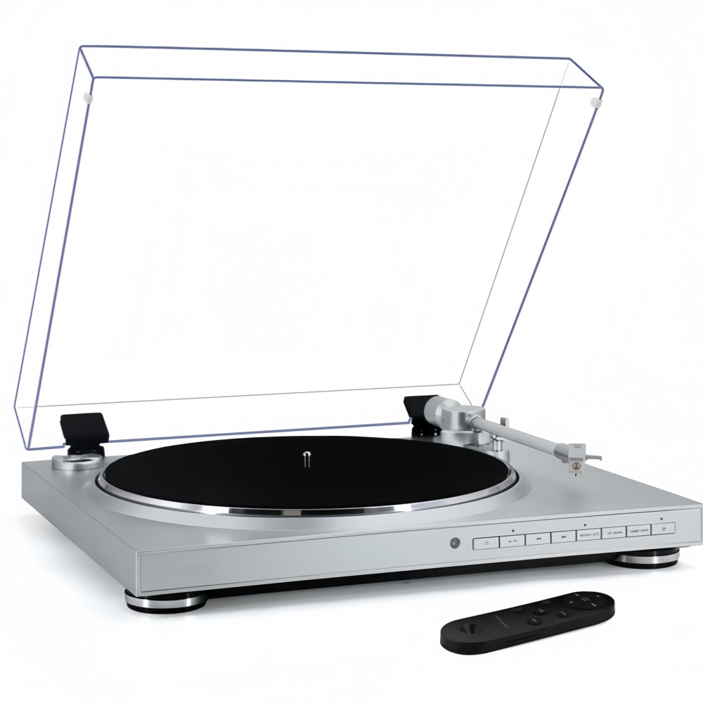 Ultra-Slim Automatic Turntable – One-Touch Vinyl Playback