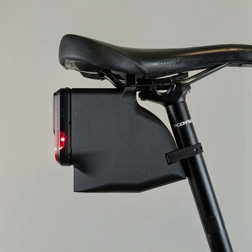 Seatpost tool bag can store essential road bike repair tools