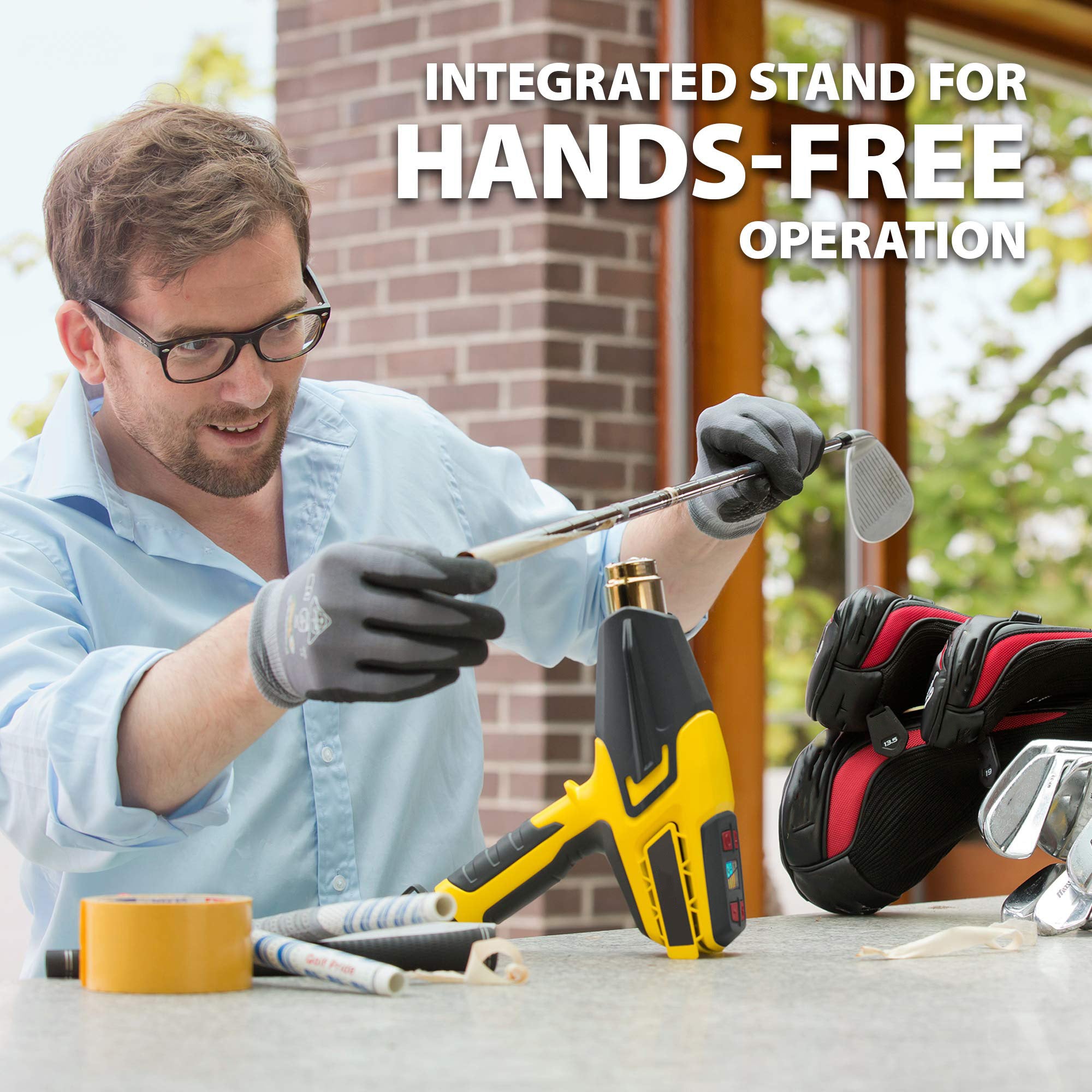 Variable Temp Digital Heat Gun | 150°F to 1200°F