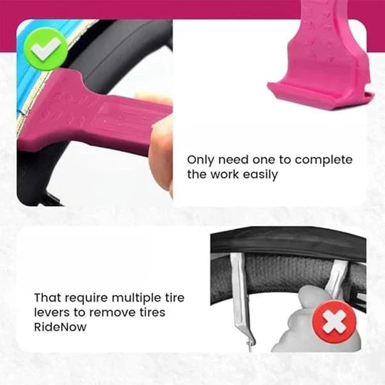 2-in-1 bicycle tire pry bar