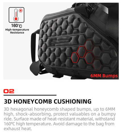Ultimate Universal Waterproof Motorcycle Pannier Side Bags - Heavy-Duty Adventure Saddlebags for All Terrains