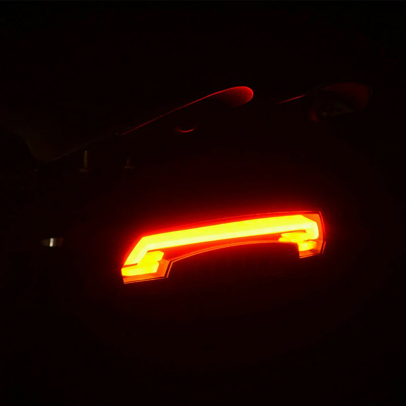 Smart Bike Tail Light with Remote Turn Signals & Laser