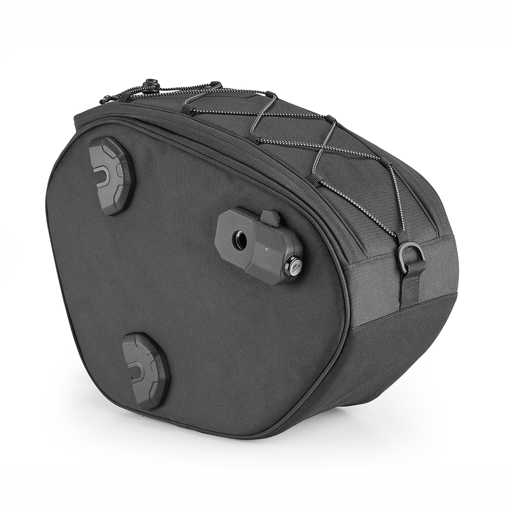 Premium 18L Waterproof Motorcycle Side Bag with Hidden Mount!