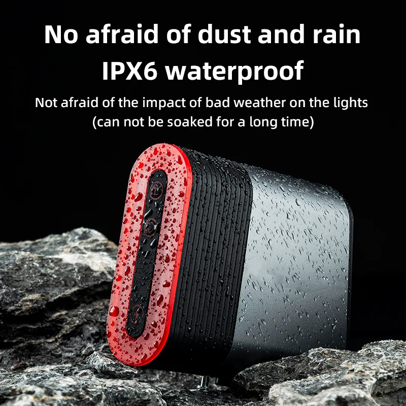 2-in-1 Smart Bluetooth Bike Lock & Sensor Tail Light