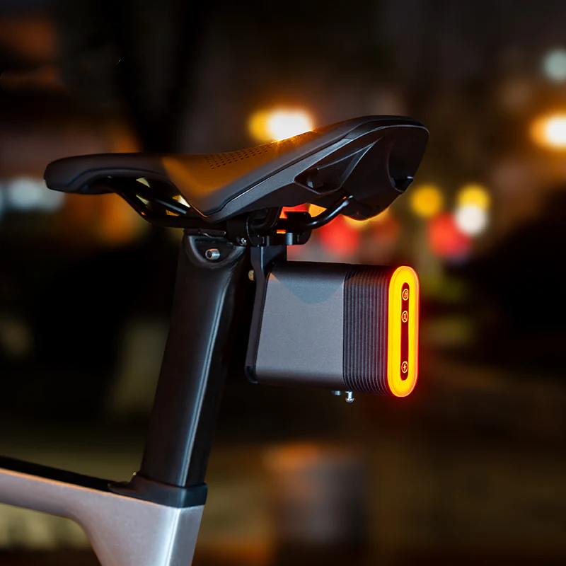 2-in-1 Smart Bluetooth Bike Lock & Sensor Tail Light