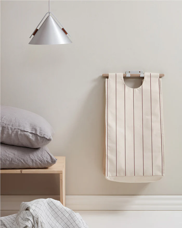 Minimalist Wall-Mounted Laundry Storage Bag