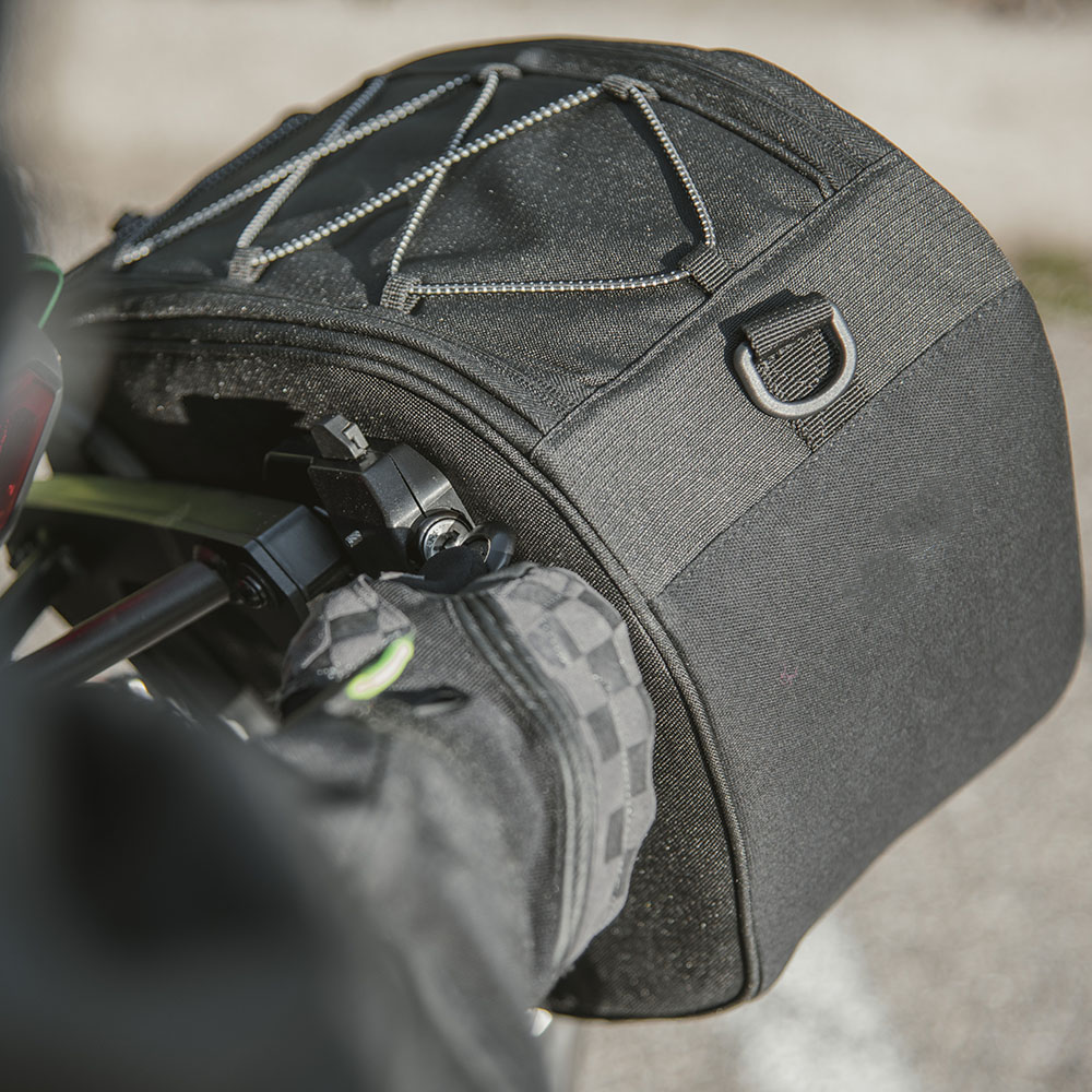 Premium 18L Waterproof Motorcycle Side Bag with Hidden Mount!
