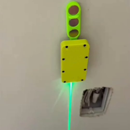 Magnetic Laser Wall Stud Locator Tool