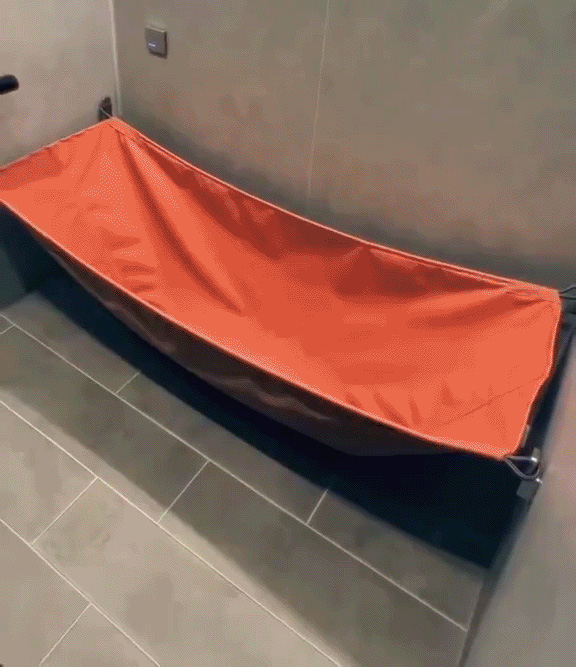 Detachable fabric bathtub "bath platform"