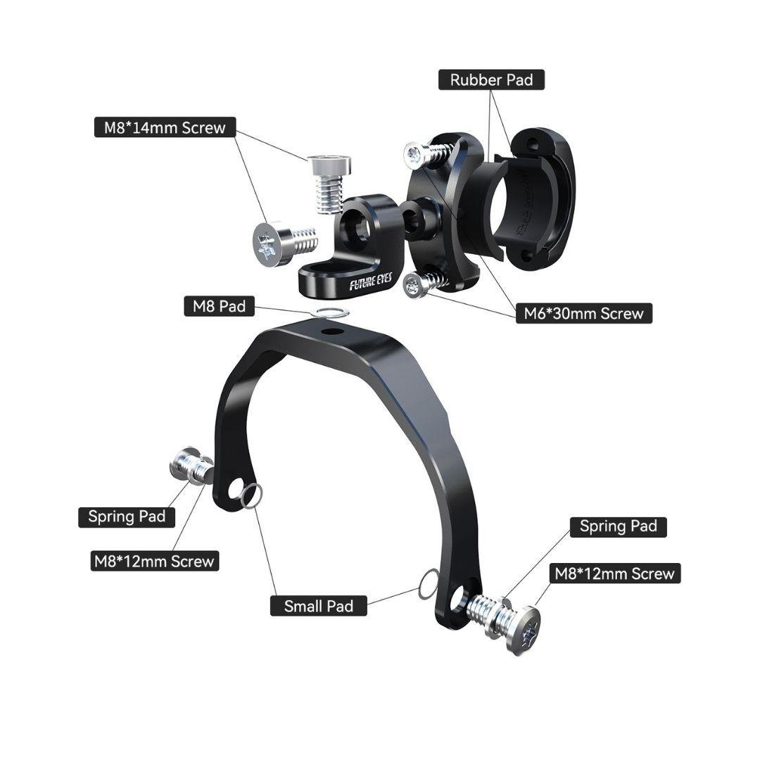 ⚡ 180W Dual-Beam LED Motorcycle Driving Light