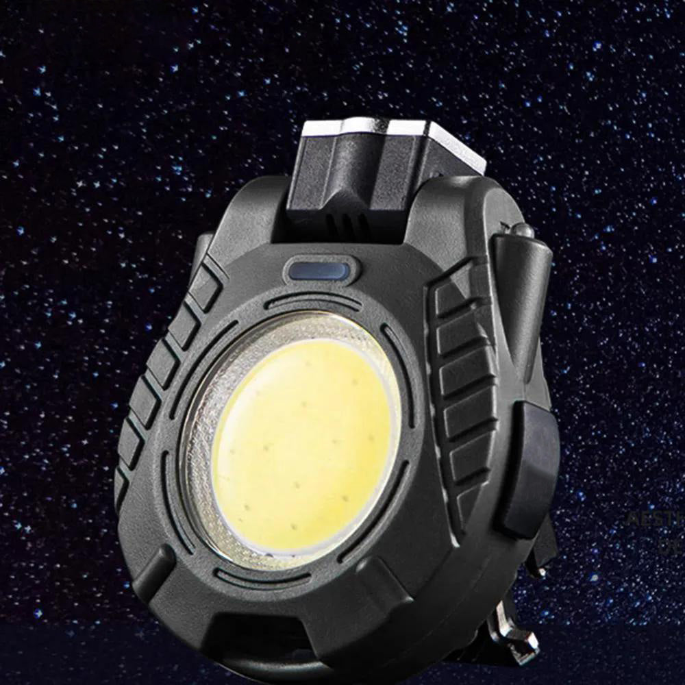 Portable Cap Clip Light – 180° Adjustable Beam Outdoor Mini Work Light