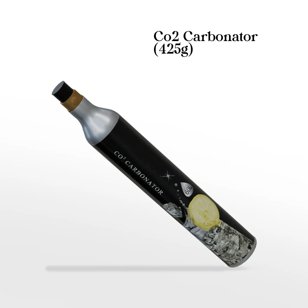 Home Sparkling Water & Soda Maker — 1L BPA-Free Manual Carbonation System