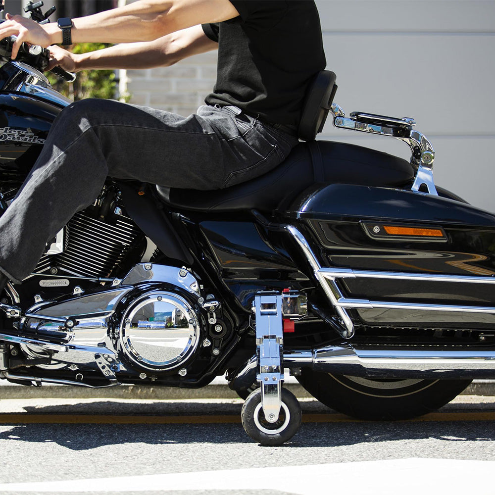 Ultimate Electric Motorcycle Landing Gear: Heavy-Duty Stabilizer & Parking Aid!
