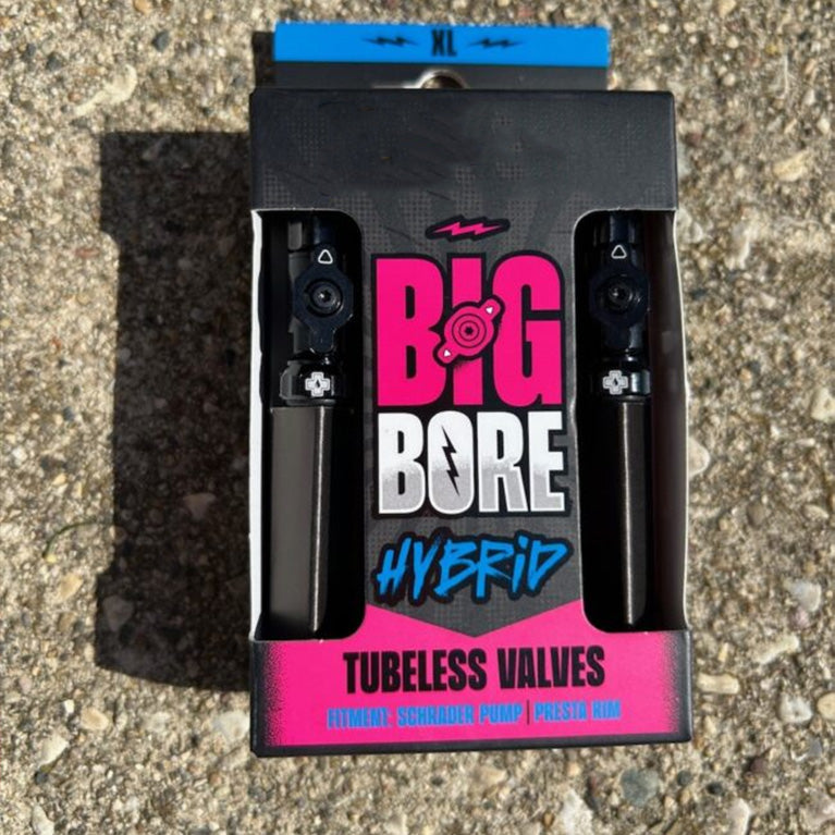 High Airflow Tubeless Bike Valves | Coreless Design