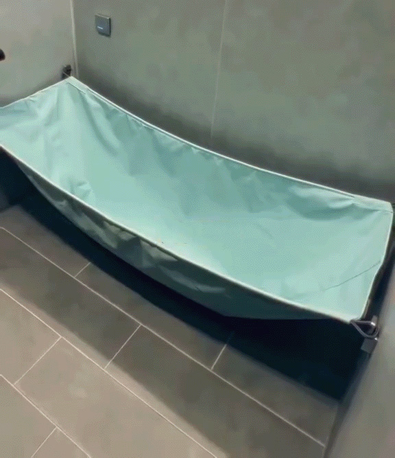 Detachable fabric bathtub "bath platform"