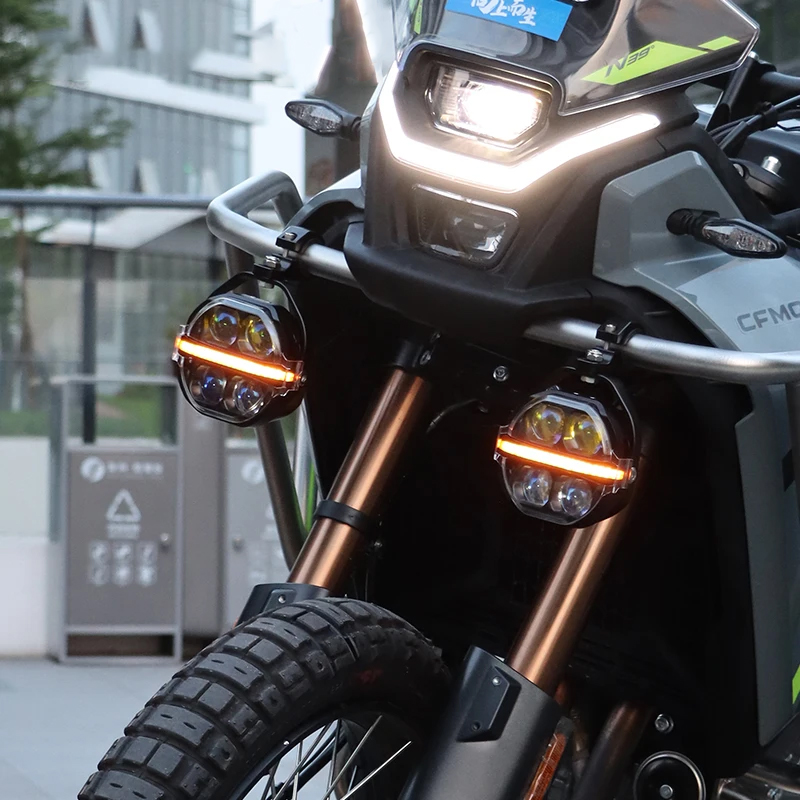 ⚡ 180W Dual-Beam LED Motorcycle Driving Light