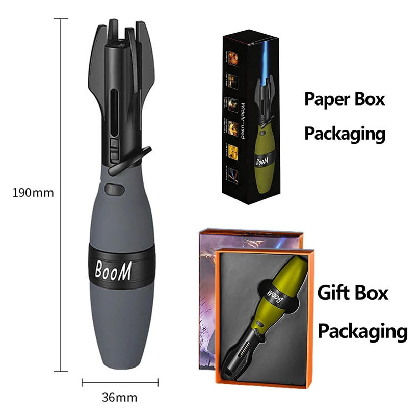Creative rocket-shaped fingertip lighter