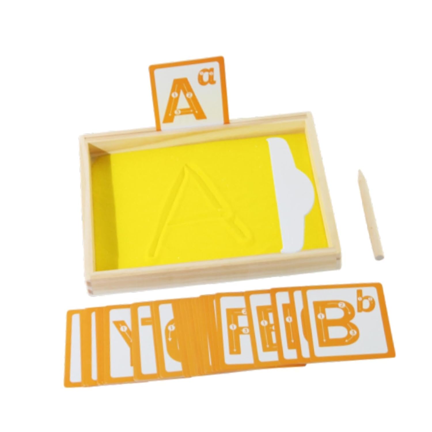 Montessori Sand Tray Preschool Training Baby Toy for Home Classroom Toddlers