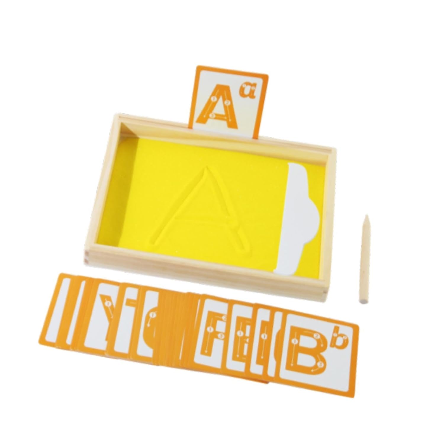 Montessori Sand Tray Preschool Training Baby Toy for Home Classroom Toddlers