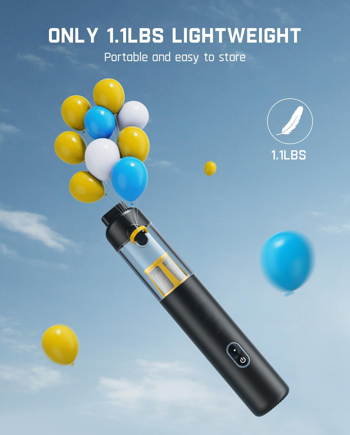 Car Vacuum Cleaner – 4-in-1 Portable Mini Cordless Vacuum