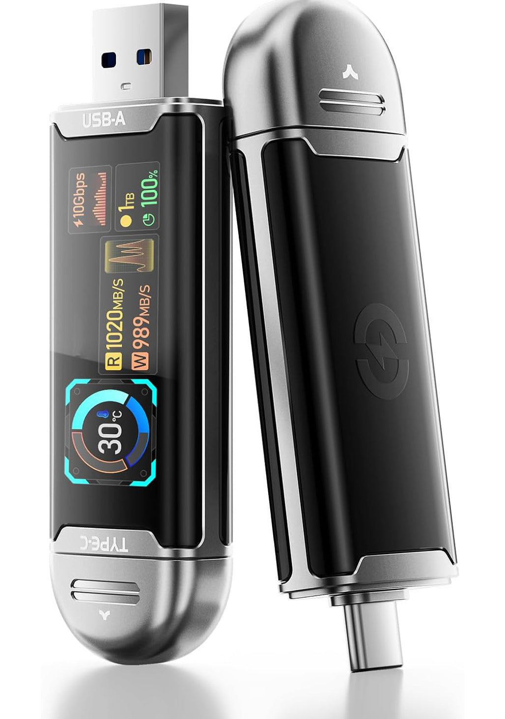 Display USB Drive – Smart Flash Drive with Built-In Screen