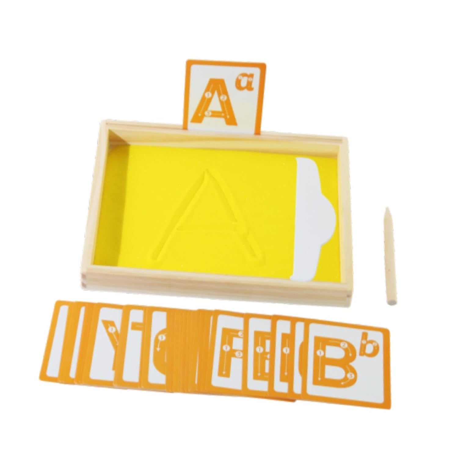 Montessori Sand Tray Preschool Training Baby Toy for Home Classroom Toddlers