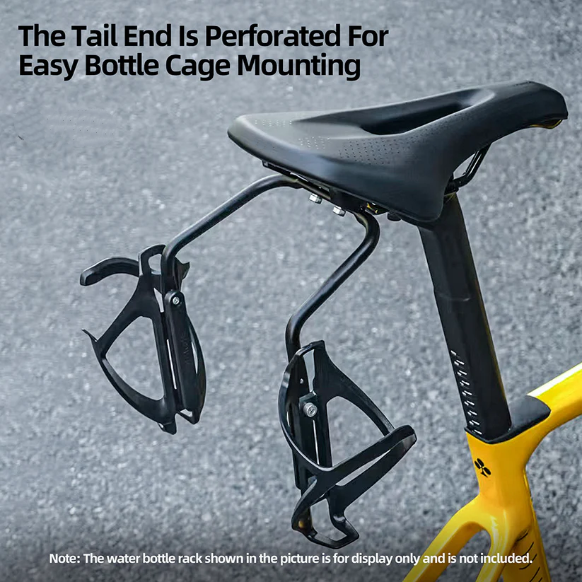 Multifunctional Bike Seat Post Stabilizer | Saddle Bag & Water Bottle Holder Stabilizer
