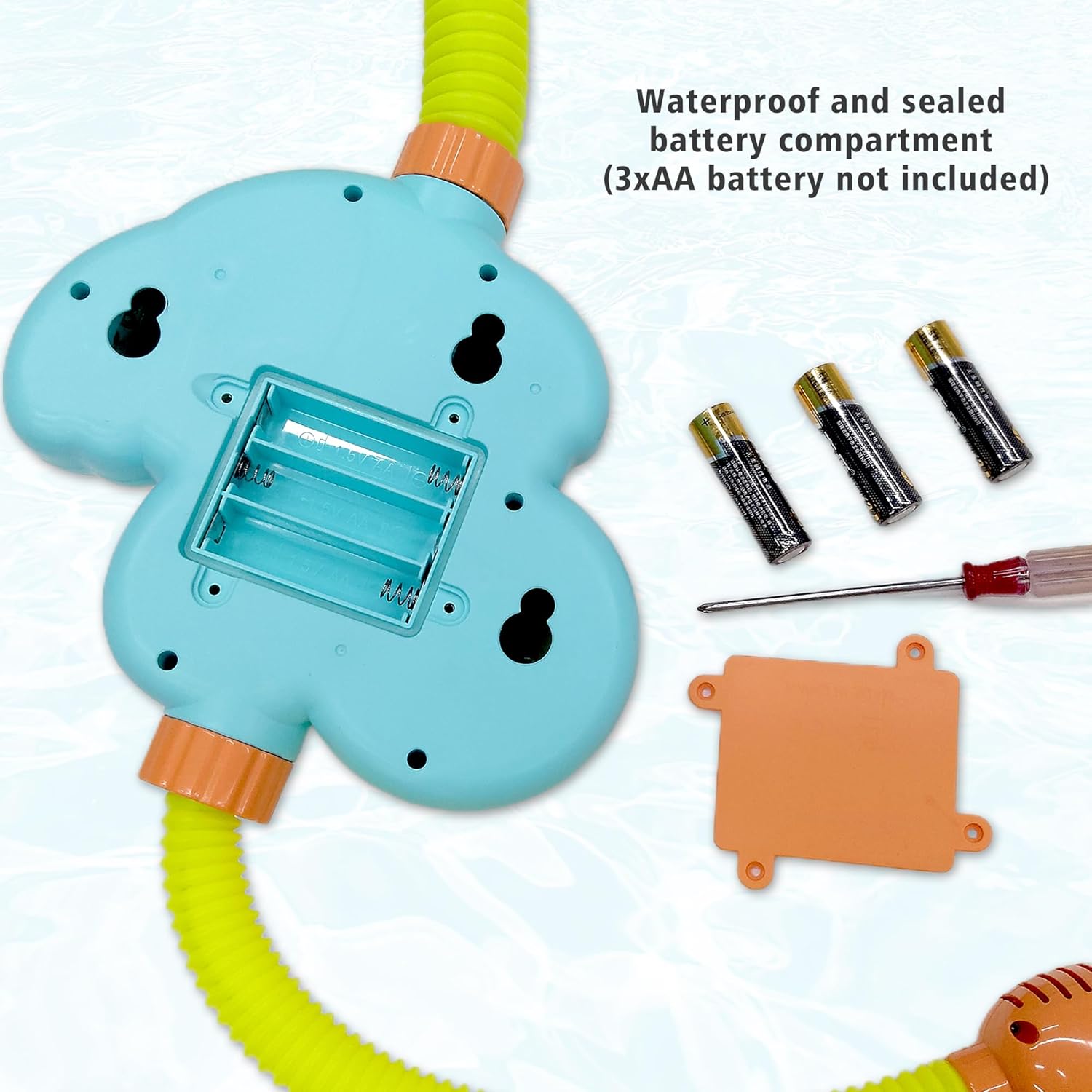 Baby Bath Toy – Automatic Shower Head with Water Pump, Fun Bath Time Toy for Toddlers