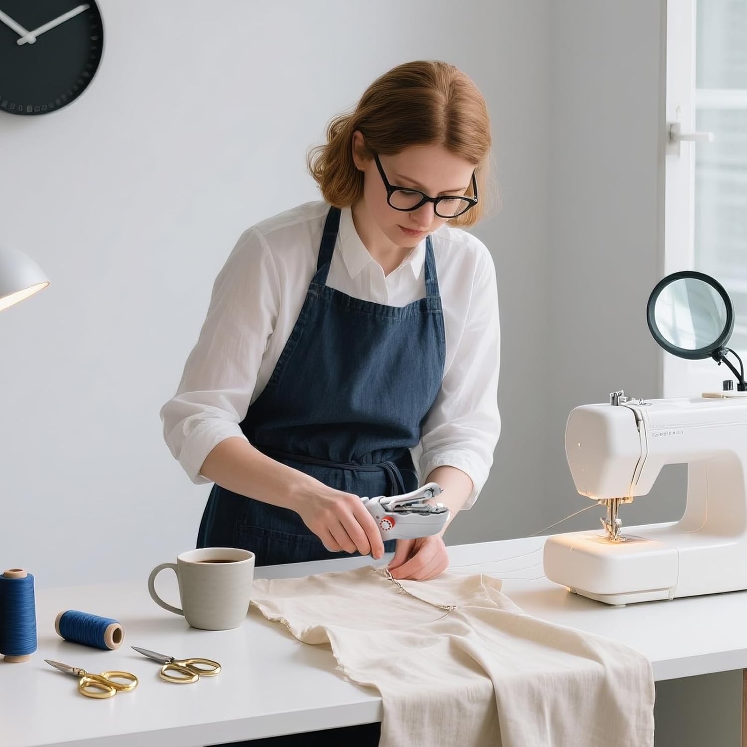 Portable Mini Home Sewing Machine