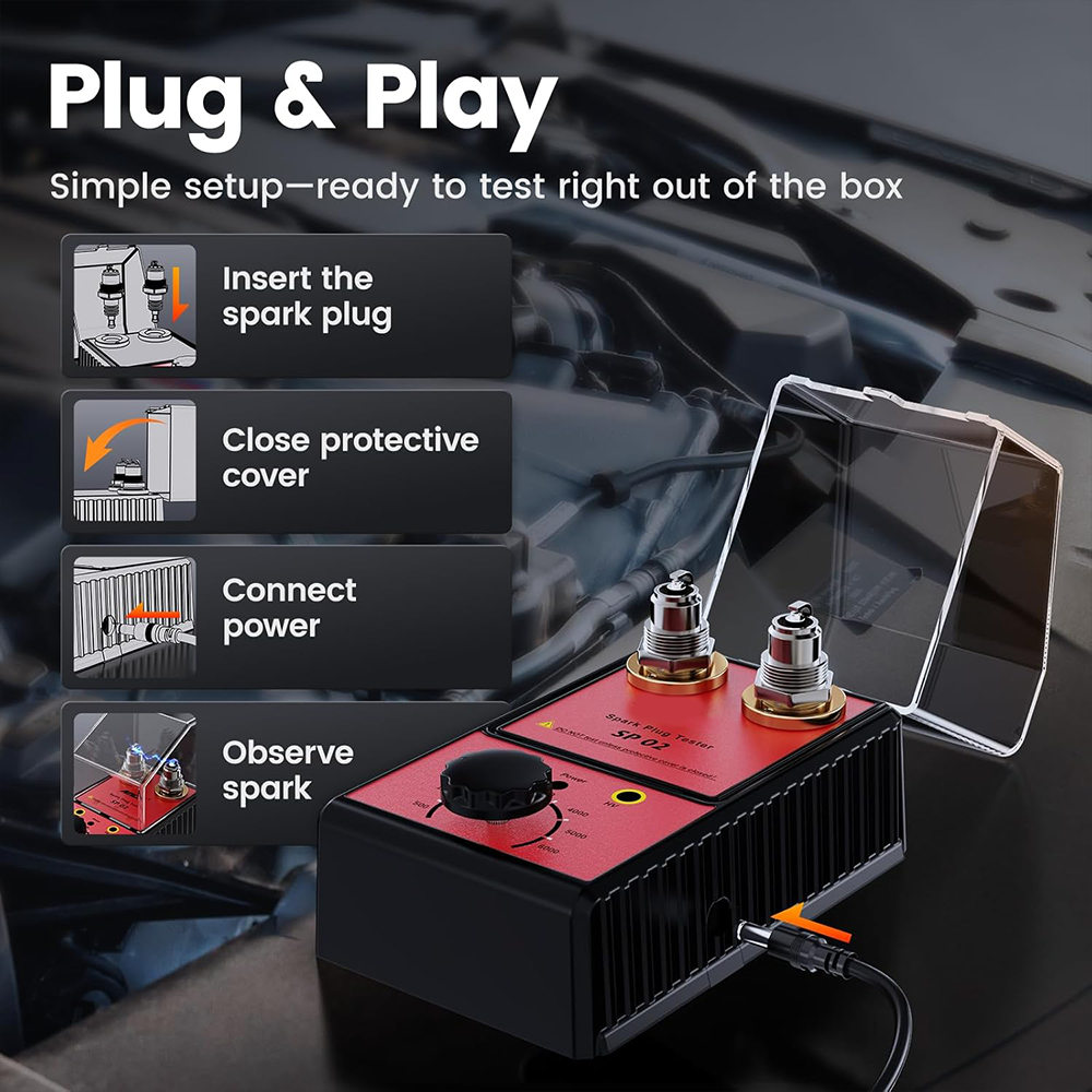 Automotive engine ignition coil tester