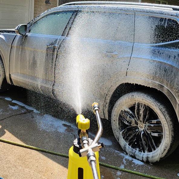 High-Pressure Washer Foam Gun with Dual Connector