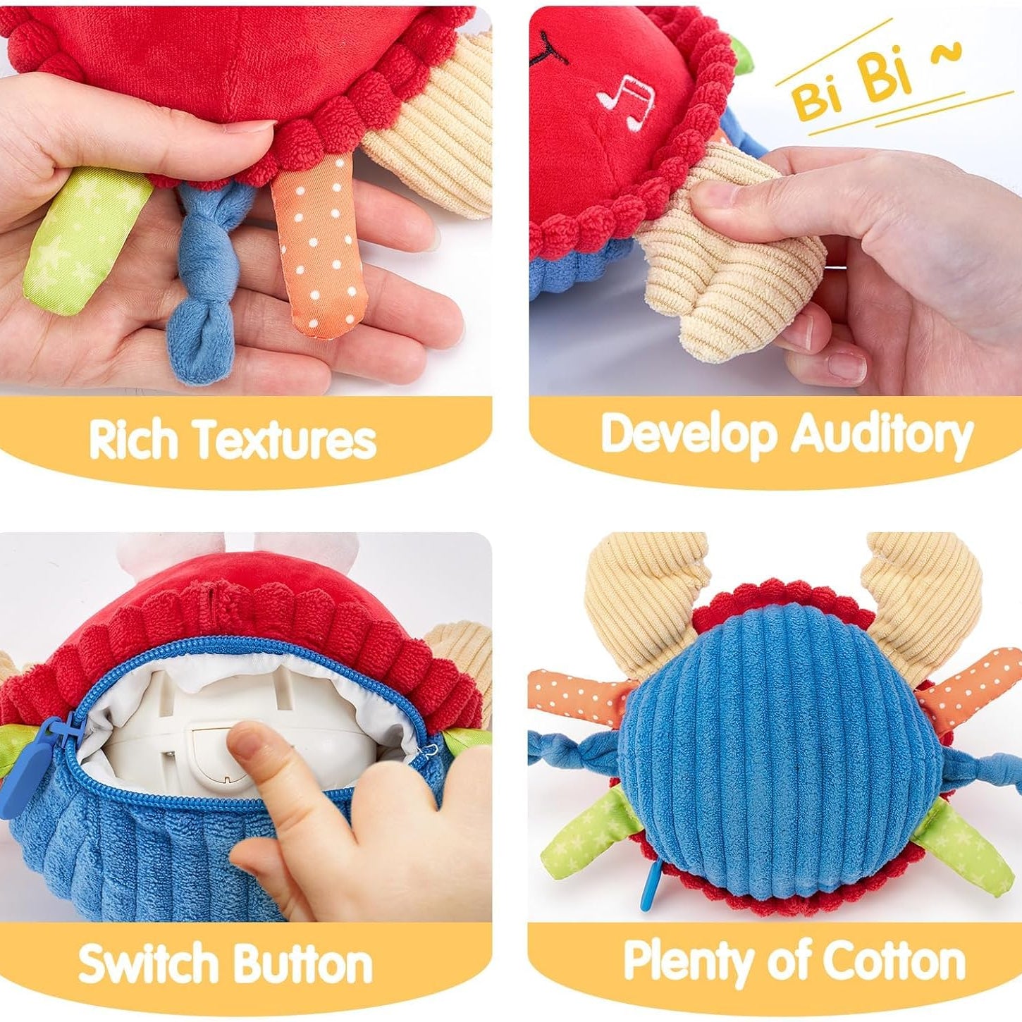 Baby Crawling Musical Dancing Crab Toy