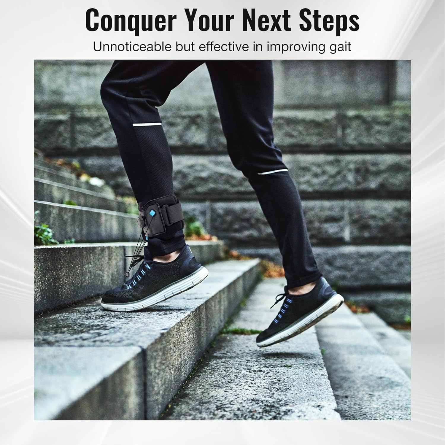 Foot Drop Brace – Adjustable Dorsiflexion Dial