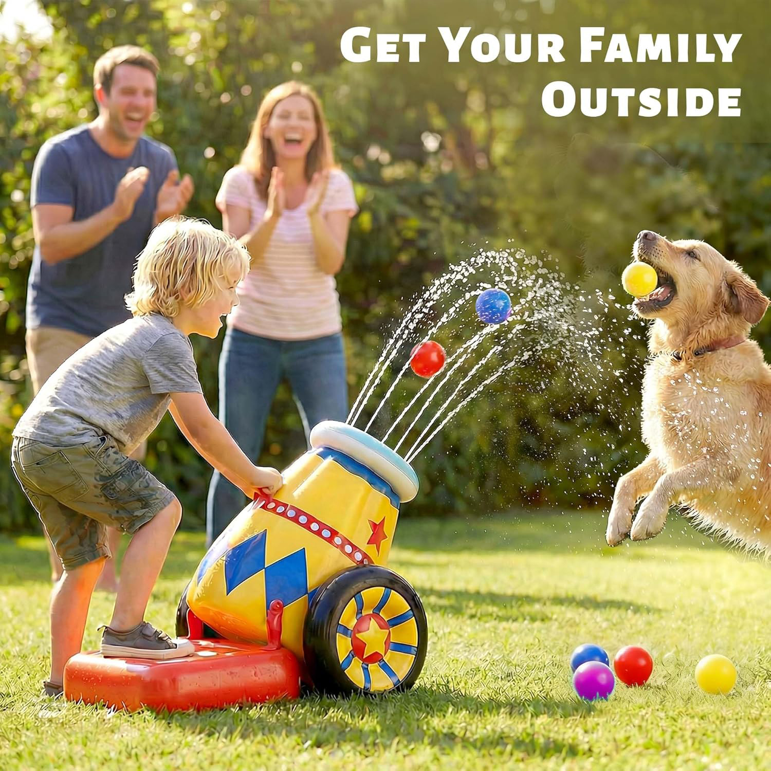 Inflatable Ball Launch Game – The Ultimate Pool Party Challenge