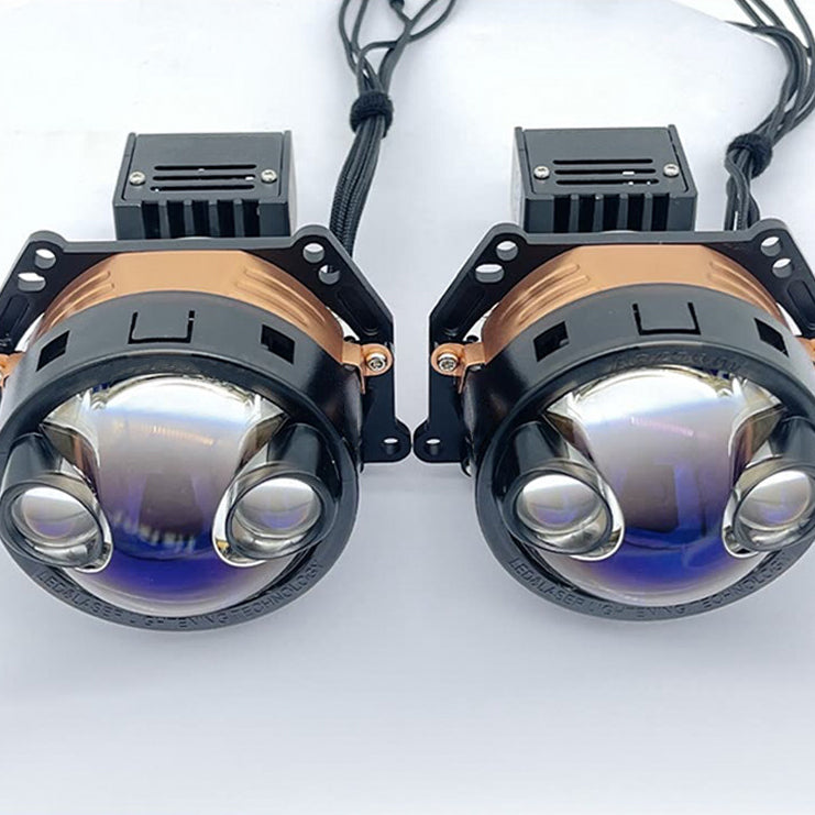 Laser LED Bi-Beam Car Headlight System