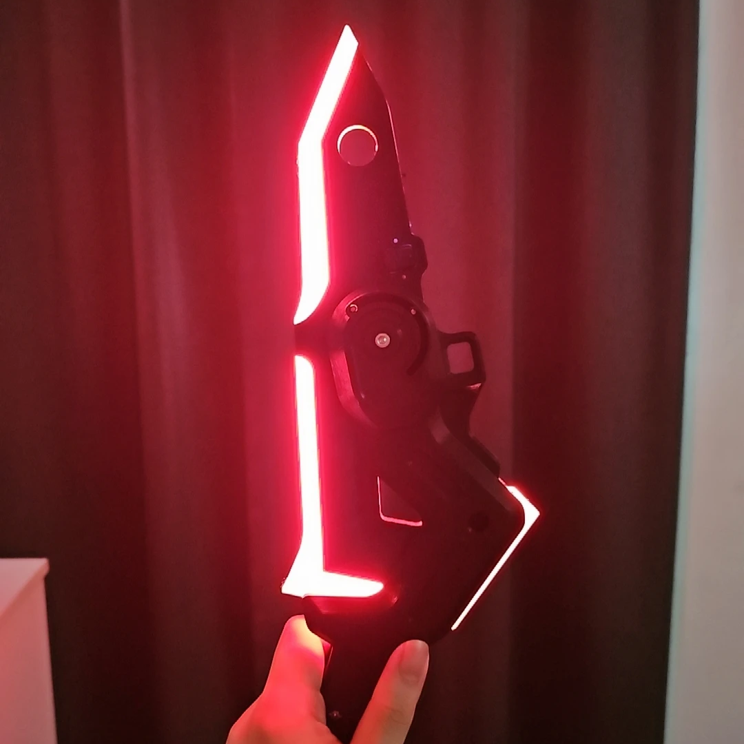Dual Axe Blade | Transforming Dual-Function Weapon with LED Effects