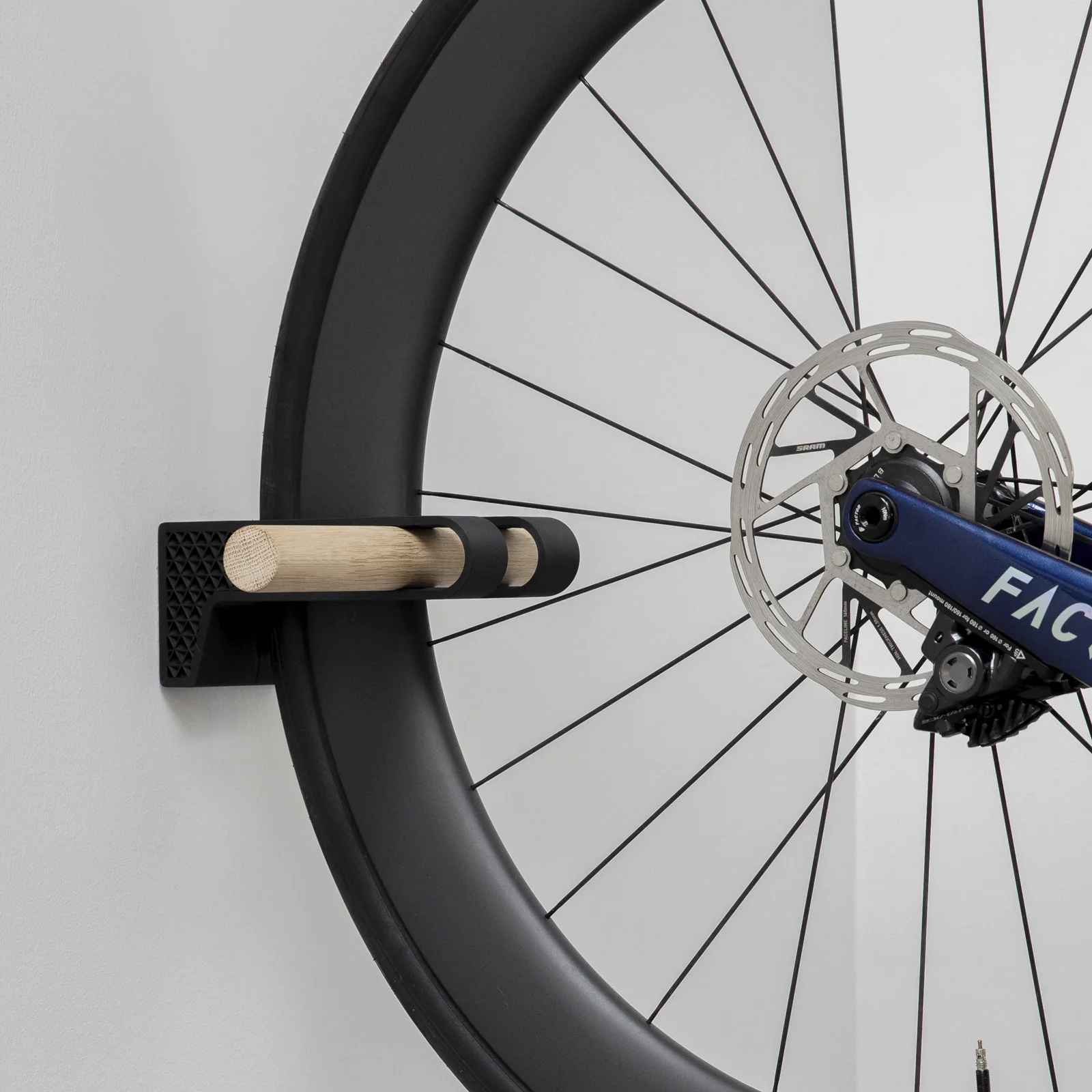 Vertical Wall-Mounted Bike Rack – Space-Saving, Stylish Design