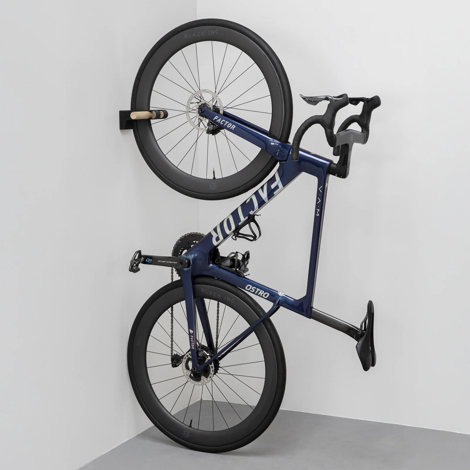 Vertical Wall-Mounted Bike Rack – Space-Saving, Stylish Design