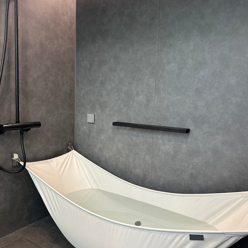 Detachable fabric bathtub "bath platform"