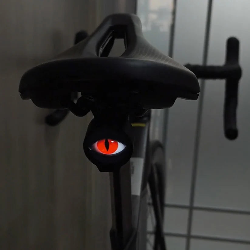 Customizable animated programmable bicycle taillights