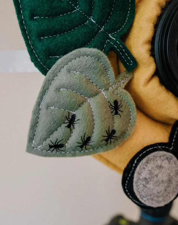 Camera lens protective case plush toy