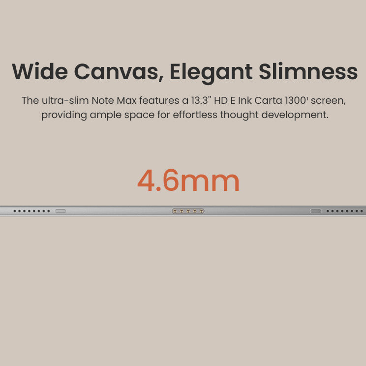 E-ink digital notebook