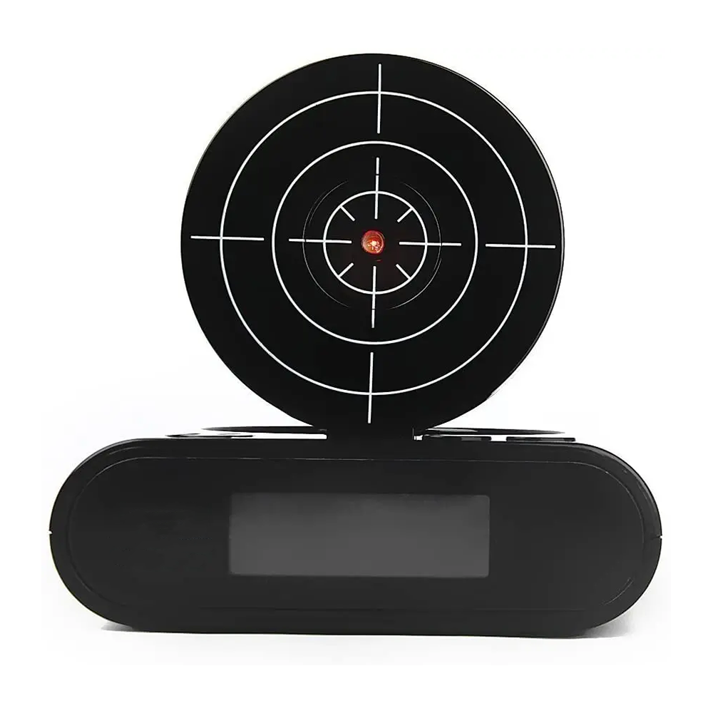 Shooting Alarm Clock – Battery Model Target Practice Wake-Up Game