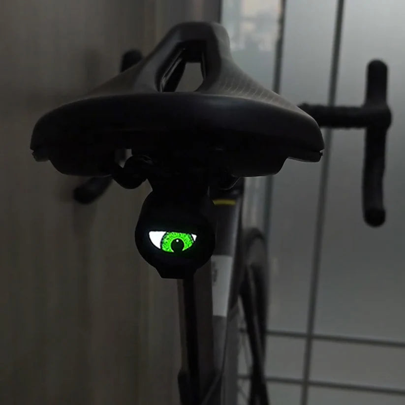 Customizable animated programmable bicycle taillights