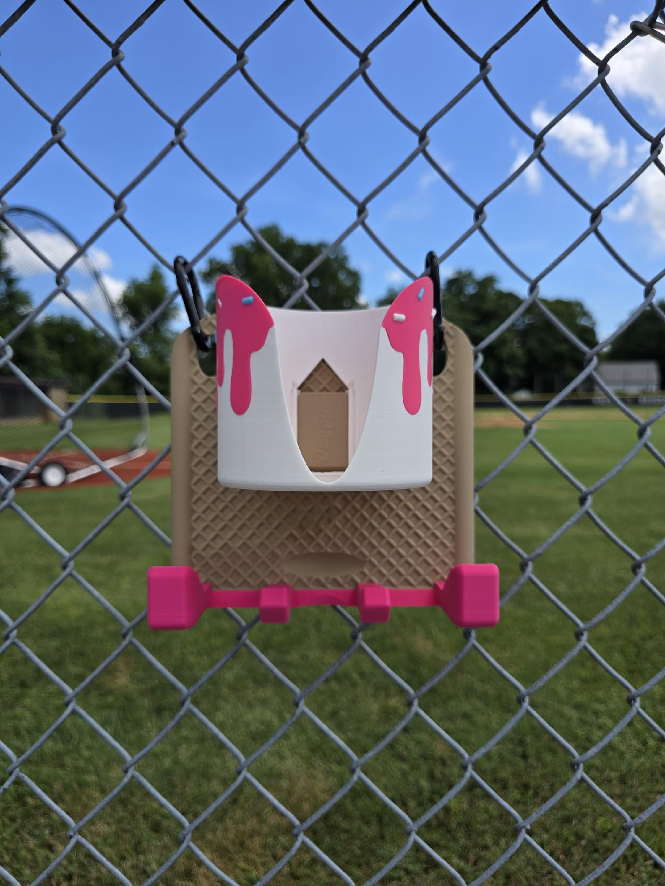 Baseball softball team equipment storage rack