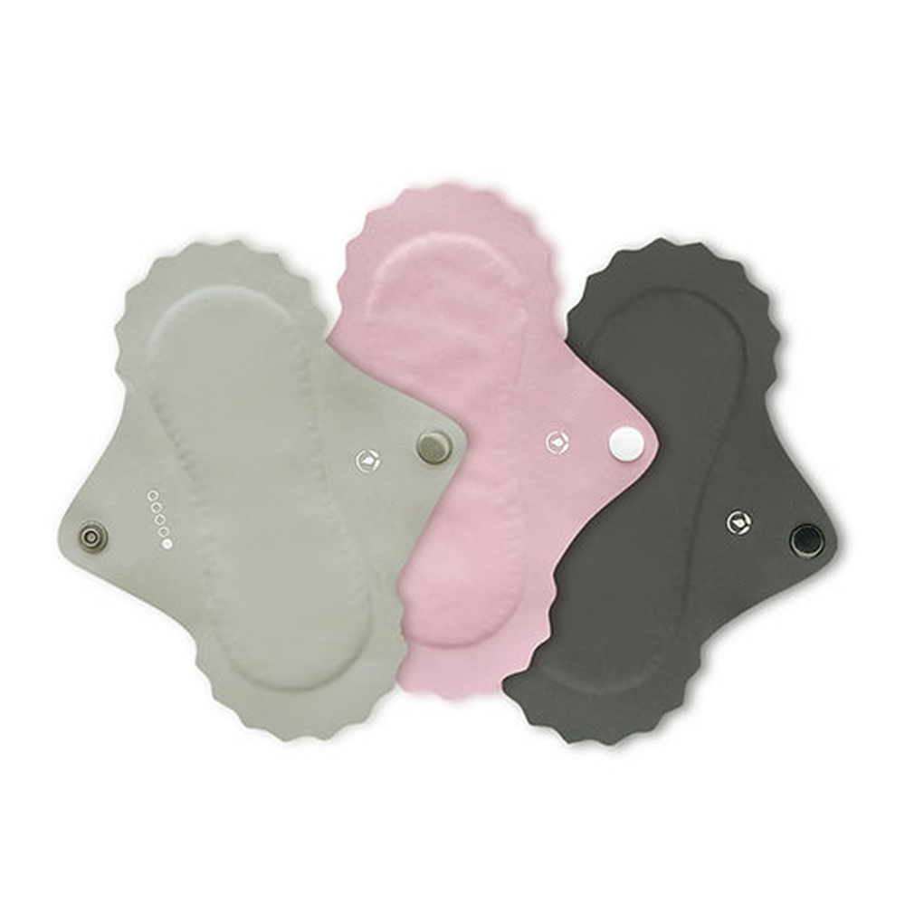 Single-color light flow sanitary pad set + storage bag